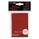 50 pochettes Ultra Pro - Rouge - ACC