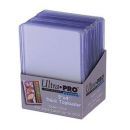 25 Toploader Ultra Pro - 3" x 4" Thick 55pt Card Holder - Clear - ACC