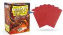 100 Pochettes Dragon Shield Matte - Rouge - Acc