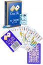 Jeux de 54 cartes de luxe - Ducale - Bleu