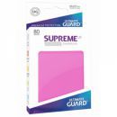 80 Pochettes Ultimate Guard - Sleeves Supreme Ux - Rose - Acc