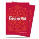 65 Pochettes Ultra Pro - Force Of Will - Standard Size Rouge - Acc