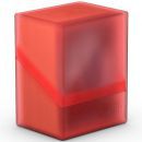Deck Box Ultimate Guard - Boulder 80+ - Rouge/Rubis - Acc